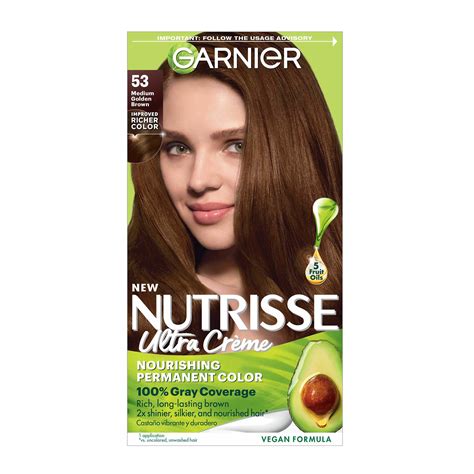 garnier golden brown hair colour|garnier nutrisse medium golden brown.